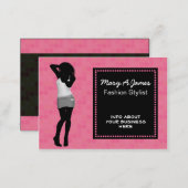 chic fashion boutique Business Cards (Front/Back)