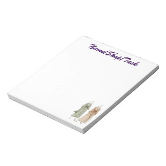 Chic Fashion Illustration Notepad