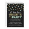 Chic Faux Glitter Bachelorette Party Invitations