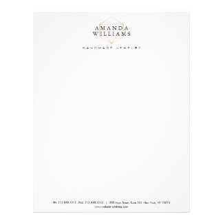 Fashion Boutique Letterhead | Zazzle