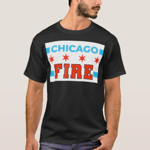 Chic Fire Department  CFD  Chicgo First T-Shirt