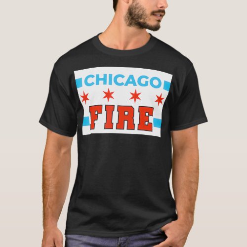 Chic Fire Department  CFD  Chicgo First T_Shirt