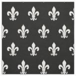 Chic fleur de lis pattern DIY hobby textile fabric