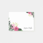 Chic Floral Border Monogram