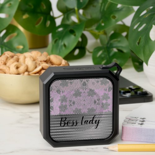 Chic Floral Boss Lady   Bluetooth Speaker