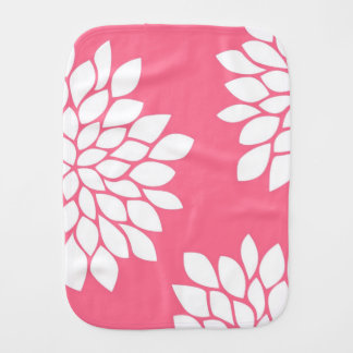 CHIC FLORAL BURP CLOTH