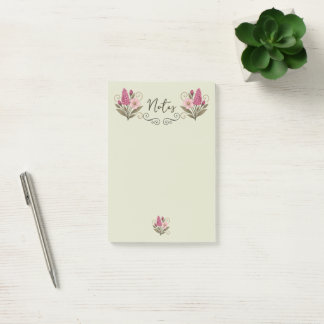 Chic Floral Notes for everyday use