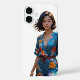 Chic Floral Protection - iPhone 16 Case