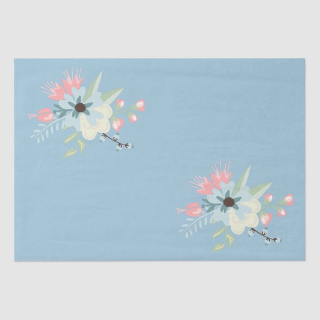 Chic Floral Tissue Paper (Front)