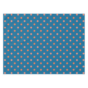 Chic Folk Art Collection Polka Dots Tablecloth