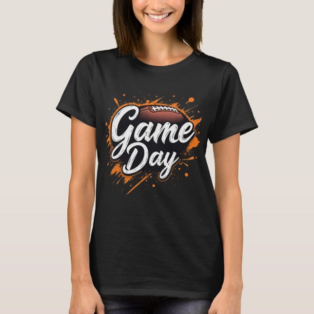 Chic Football Mom Shirts for All Sports Moms (Front)