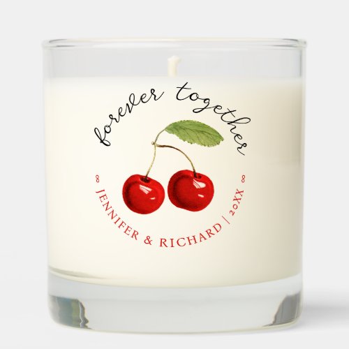 Chic Forever Together Love Pretty Cherries Scented Candle