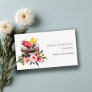CHIC FRUIT FLORAL CAKE PATISSERIE CUPCAKE BAKERY BUSINESS CARD