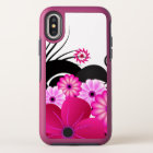 Chic Fuchsia Magenta Pink Floral Hibiscus Flowers