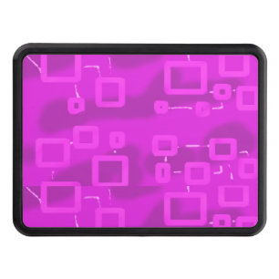 Chic Futuristic Geometric  Hitch Cover