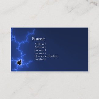 chic geek fractal business card v3