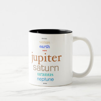 chic geek Solar System coffee mug