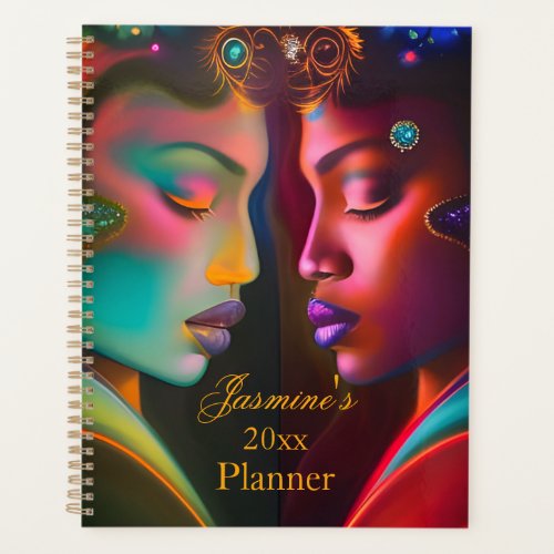 Chic Gemini Celestial Twins Yearly Planner
