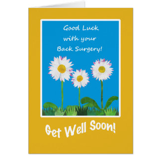 Back Surgery Cards | Zazzle