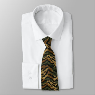 Chic Gifts For Husband Tiger Neck Tie