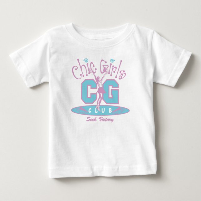 Chic Girls Baby T-Shirt (Front)