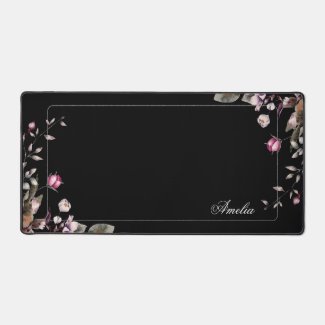 Chic Girly Floral w/Name