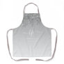 Chic Girly Silver Glitter Dripping Professional Apron