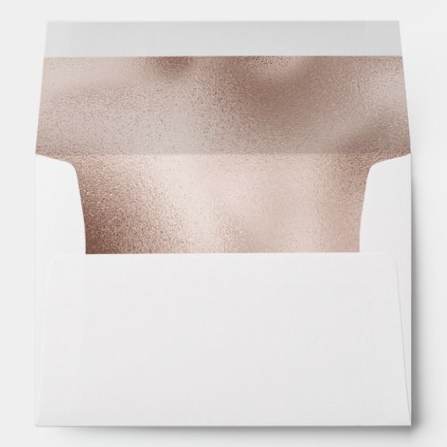 Chic Glam Blush Rose Pink Envelope