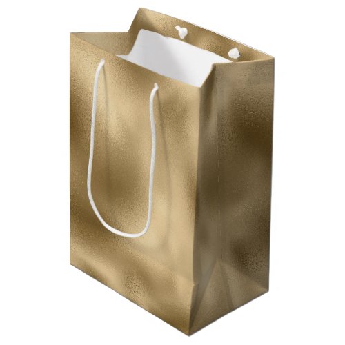Chic Glam Gold  Medium Gift Bag