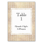 Chic Glam Gold Sparkle and White Table Number