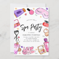 Chic Glam Makeup Girls Pajama Slumber Spa Birthday