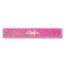 Chic Glam Pink Gold Glitter Sparkle Personalized