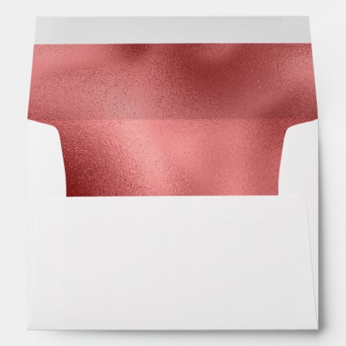 Chic Glam Red Envelope