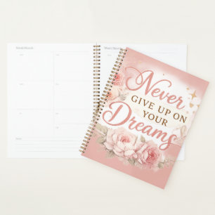Chic Goal Setting Motivational Planner for Women