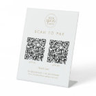Chic Gold Business Logo 2 Apps Scan To Pay