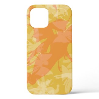 Chic Gold Fairies Monogram Case-Mate iPhone Case