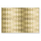 Chic Gold Harlequin Diamond Pattern
