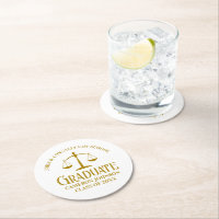 Chic Gold Law School Custom Graduation Party
