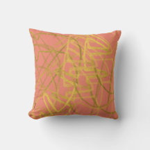 Chic Gold Pink Abstract