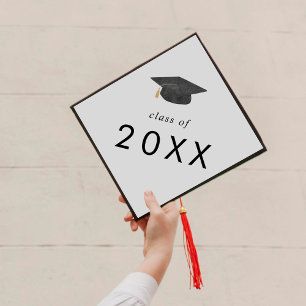 Chic Grad Cap Class Year Graduation Cap Topper