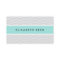 Chic gray chevrons aqua blue professional profile