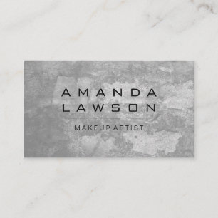 Chic Grunge Gray (appointment) Appointment Card