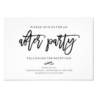 after party invitation templates