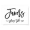 Chic Hand Lettered Wedding Favors Sign