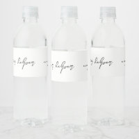 Hangover Relief Kit Wedding Water Bottle Label, Zazzle