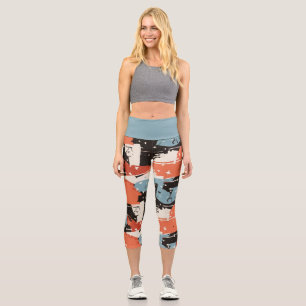 Chic Harmony Leggings: Stylish and comfort Capri Leggings