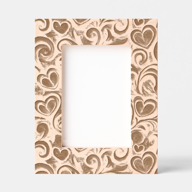 Chic Hearts Engraved Frames (Front)