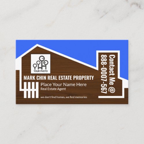 Chic Home Frame Realty Business Card