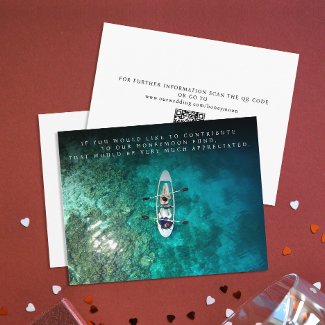 Chic Honeymoon Fund Donation Contribution QR Code