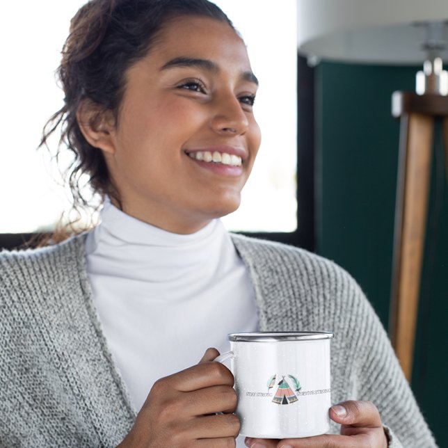 Chic Indigenous Native Teepee Inspirational Coffee Mug (Zazzle Chic Indigenous Native Teepee Inspirational Coffee Mug)